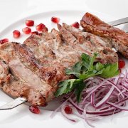 Шашлык из бараньих ребрышек